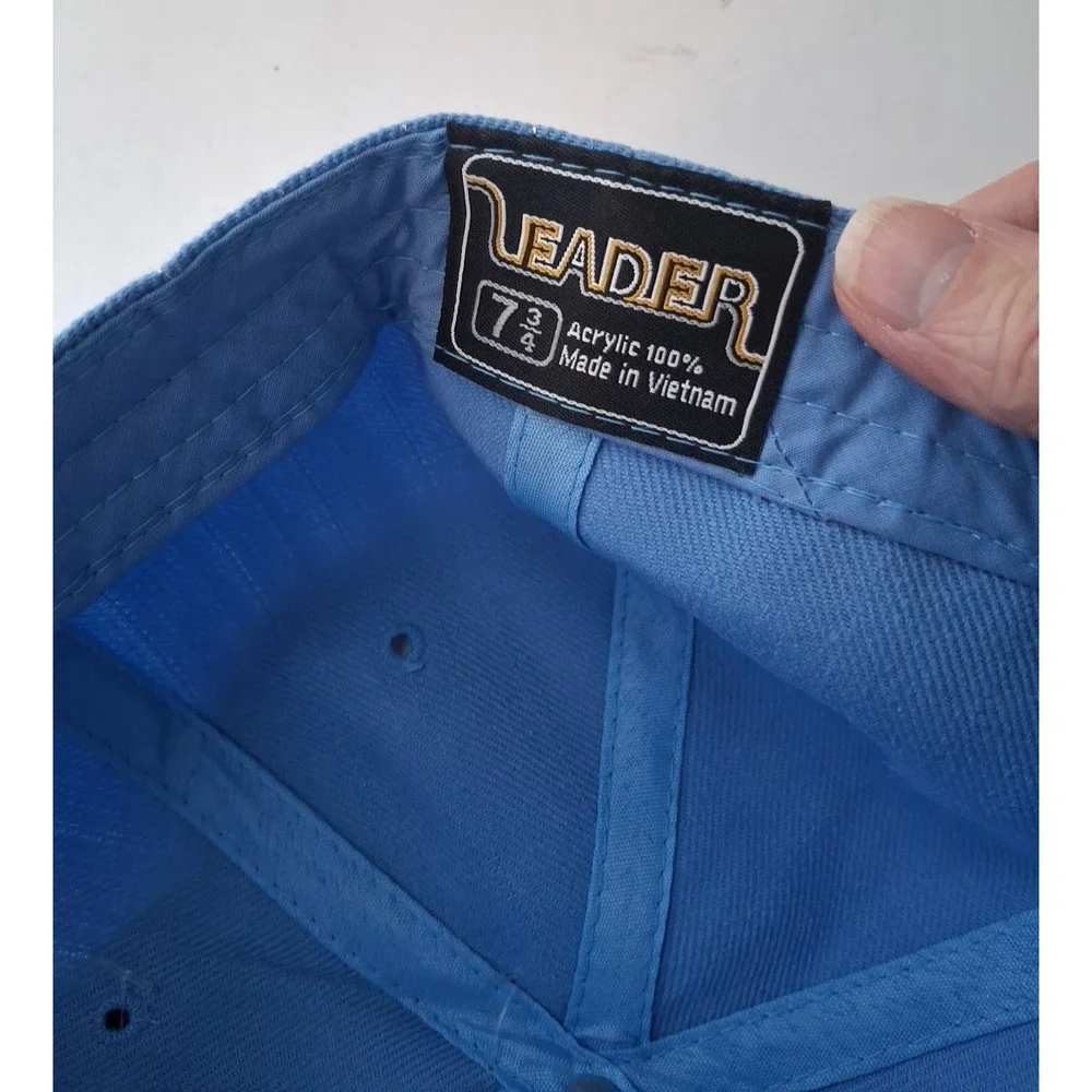 Leader blue silver